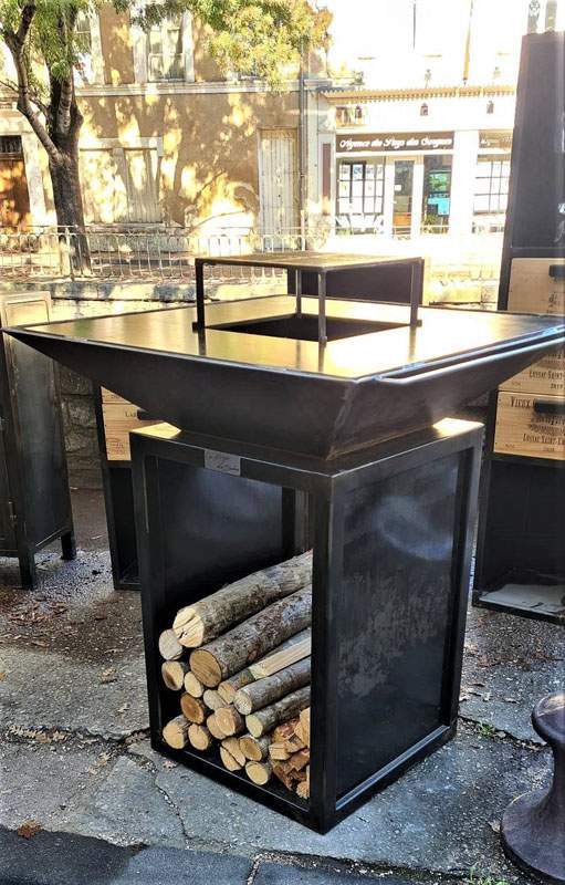 Conception de braseros Pierrelatte