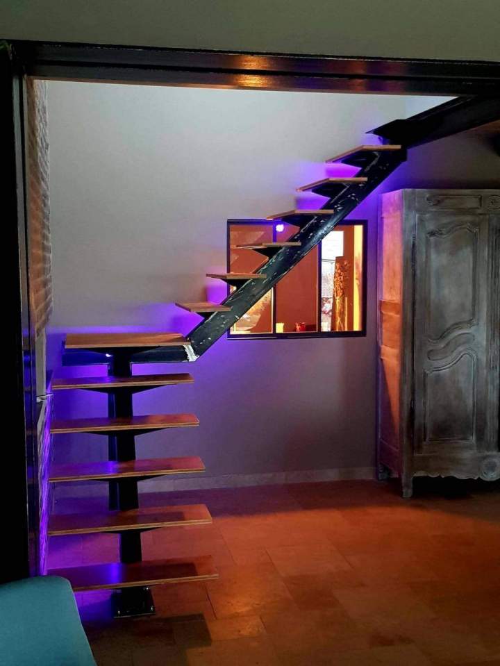 Escaliers métalliques Pierrelatte