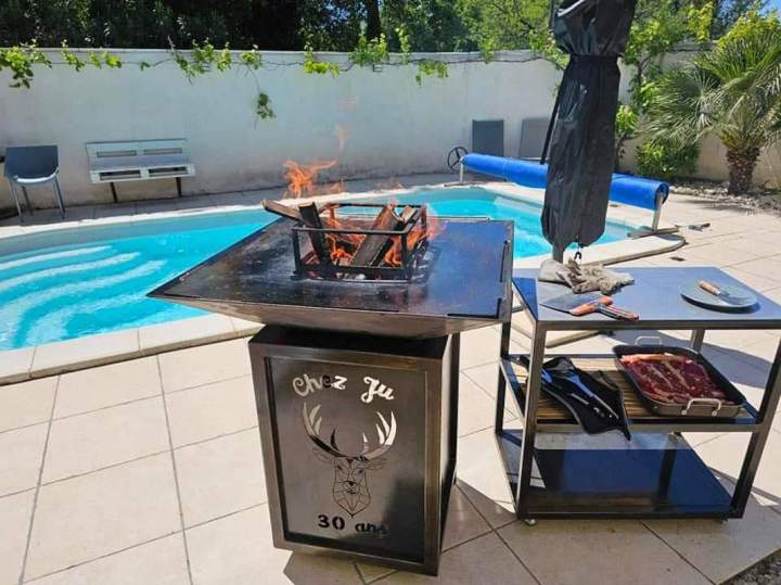 Fabrication de braseros Pierrelatte